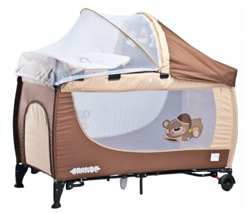 Детская кровать-манеж Caretero Grande 